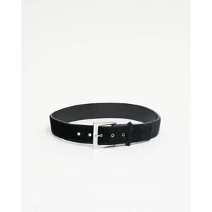 Apparis Blaze Faux Pony Hair Belt - Black - NWT - Medium
